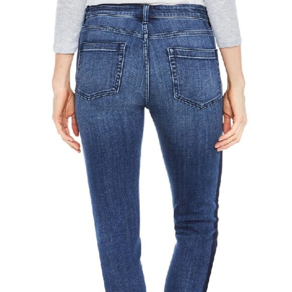 NWT Two by Vince Camuto Two-tone Skinny Jeans - Picture 4 of 6